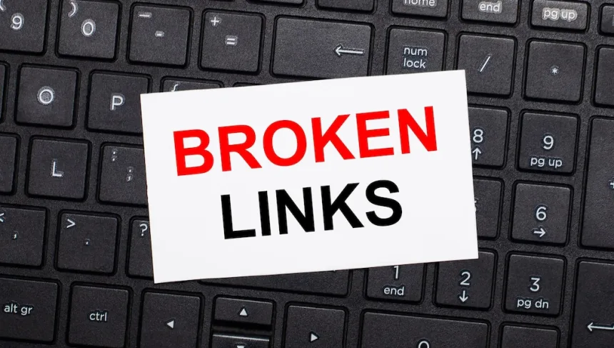 How to find and fix website broken links