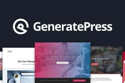 best wordpress theme 2025-generatepress