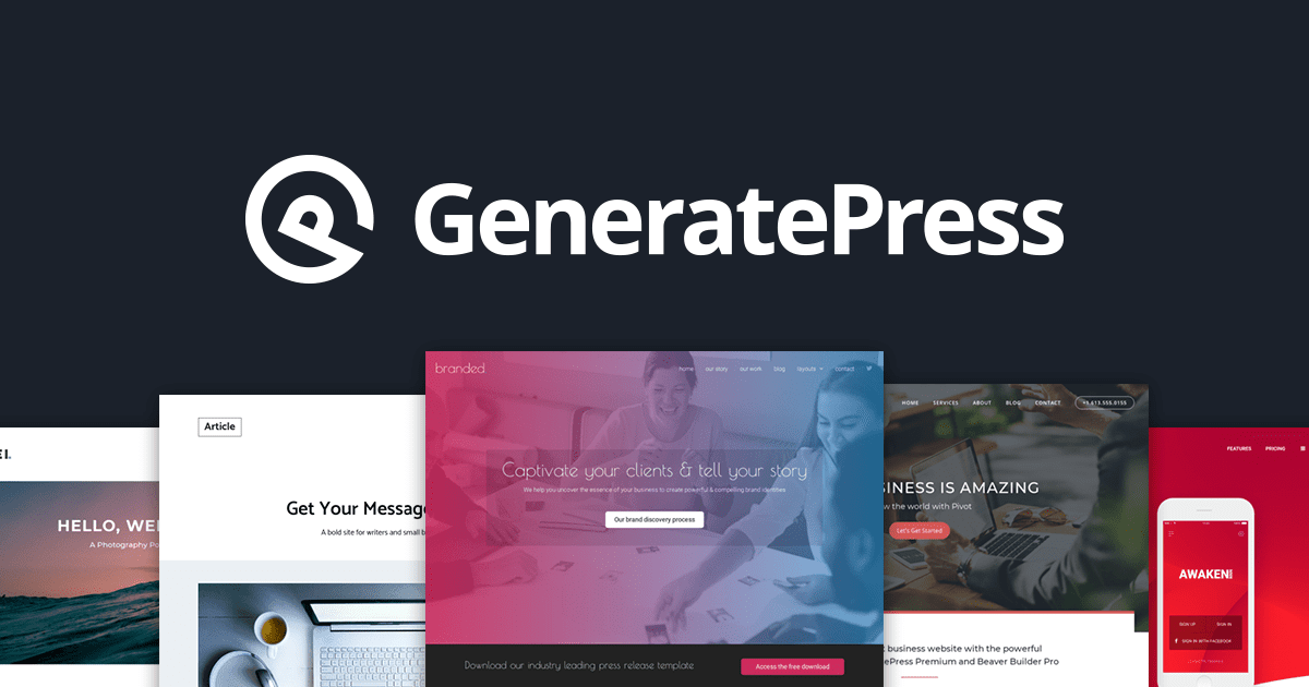 best wordpress theme 2025-generatepress